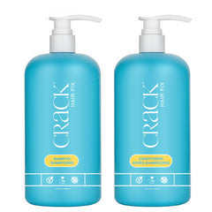 CRACK Hair Fix champú en botella para limpieza suave y protección de enlaces