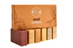 Crate 61 Organics jabón Citrus con ingredientes oliva y coco
