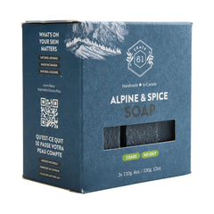 Crate 61 Organics barra jabón especias: aroma envolvente para la rutina
