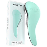 Crave Naturals Biggie Glide Thru cepillo desenredante para deslizamiento suave