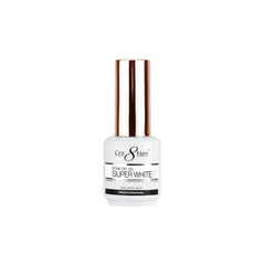 Cre8tion Super White: gel para uñas, imagen del envase, acabado blanco puro y secado rápido