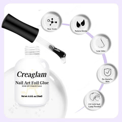 Creaglam durabilidad 3-6 semanas manteniendo el foil intacto.