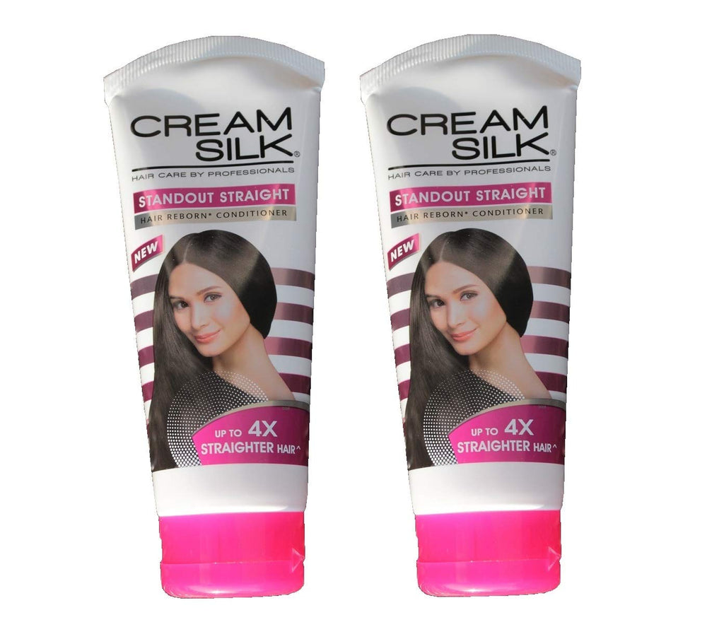 Cream Silk Standout Straight, bote de 180 ml, cabello más liso y fácil de peinar.