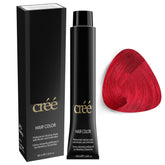Cree Professional Red: bote-tinte con color intenso para cabellos brillantes en casa.