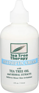 Tea Tree Therapy crema antiseptica en botella lista para uso diario