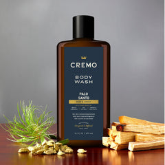 Cremo Palo Santo: vertido suave sugiere uso práctico y flujo fácil.