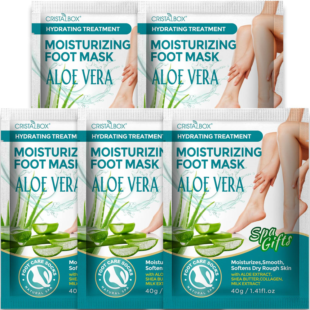 CRISTALBOX mascarilla-pies-hidratante para pies suaves y renovados