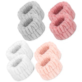Crosize bandas microfibra lavado facial: absorben agua y evitan salpicaduras