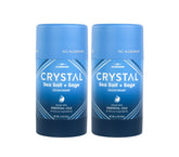 Crystal Essence bâton déodorant magnésium emballage prêt à l’emploi offrant une protection longue.