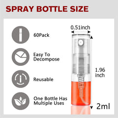 Csdtylh botella cristal recargable, diseño elegante y duradero.