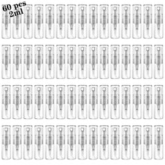 Csdtylh mini atomizador cristal 2 ml, compacto para viaje y perfume.