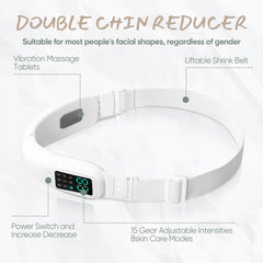 Cteart V-Face device providing spa-like massage while reading.