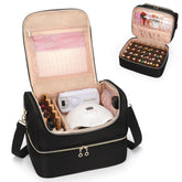 CUBETASTIC Organizador de esmaltes con capacidad para 45 botellas, perfecto para estudio o viaje.
