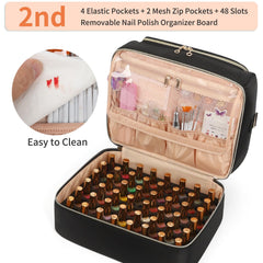 CUBETASTIC organizador esmaltes con panel de 21 huecos para botellas al alcance