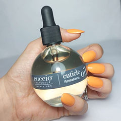 Cuccio Naturale Aceite de Cutícula, penetración suave para cuidado diario de uñas