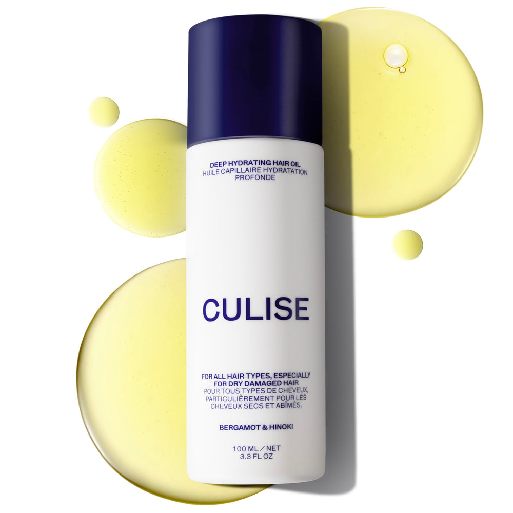 CULISE Huile capillaire coréenne dépose une brillance éclatante et un effet frisottis maîtrisé.