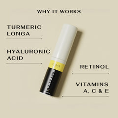 Textura ligera de CumaBalm, ideal para uso con maquillaje diario.