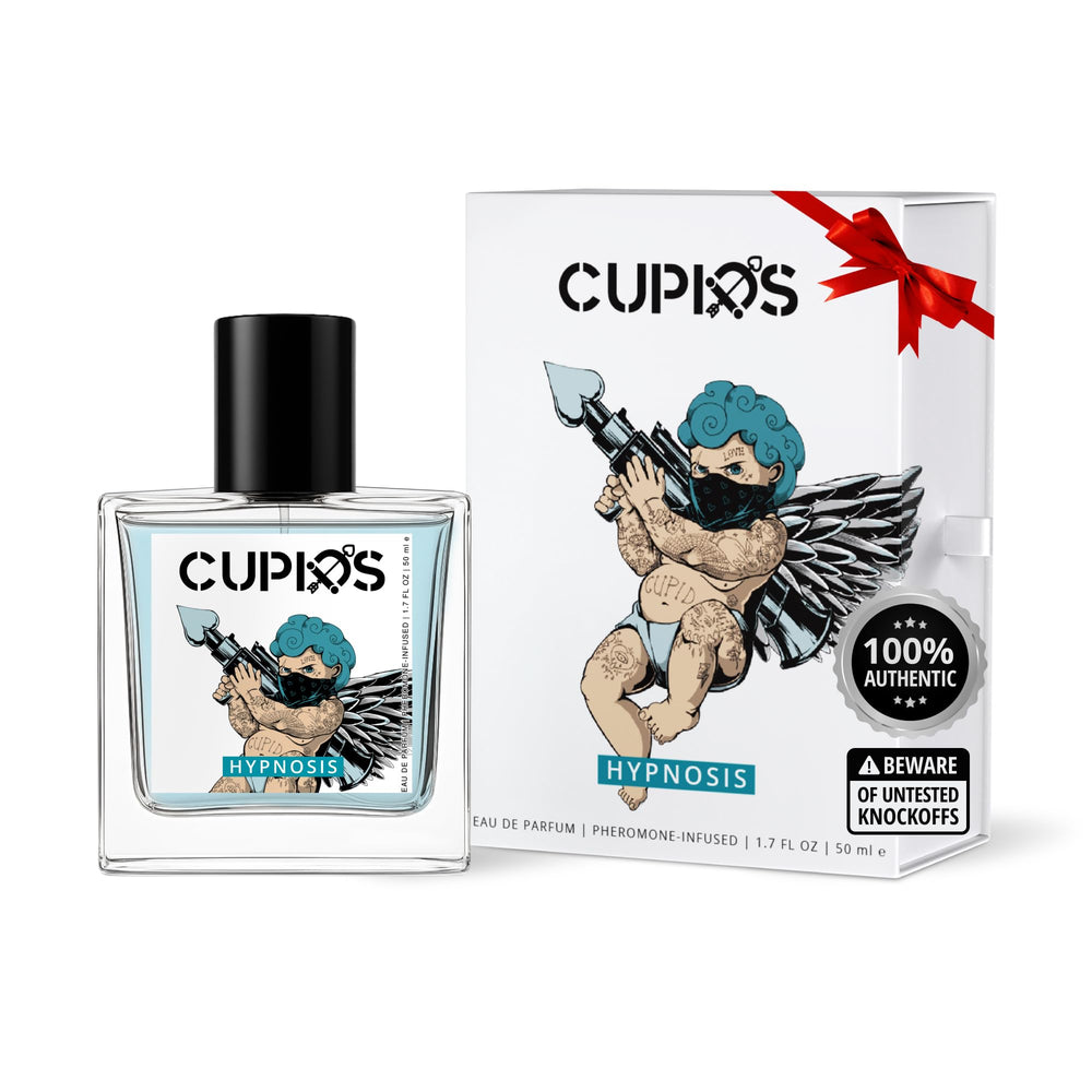 Cupids Hipnosis 2.0 envase de 50 ml con aroma duradero y versátil.