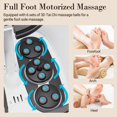 CuPiLo Foot Spa: bolas de masaje 3D para masajear la planta y talón.