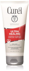 Curel Loción Corporal Ultra Healing en botella, hidratación constante para piel seca