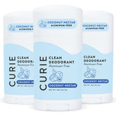 Desodorante Curie Coco Nectar en bastón para uso diario sin irritación