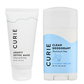 Curie desodorante natural para mujer con néctar de coco en bote, frescura diaria.
