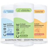 Desodorante Curie Original en barra Coco Nectar, aroma tropical y protección diaria.