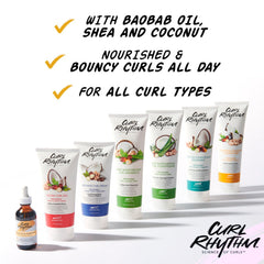 Curl Rhythm aplicación rápida en rizos para definición y control del frizz.