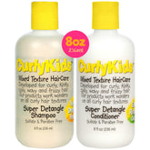 CurlyKids champú desenredante para niños, desenreda y limpia suavemente.
