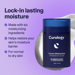 Curology crema hidratante rostro, manteca de karité suaviza la piel y la nutre.