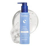 Curology Hydro+ gel espumoso limpiador facial, espuma hidratante para piel sensible.