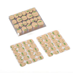 CurvLife: adhesivos de doble cara para uñas, empaque de 20 hojas para manicuras rápidas.