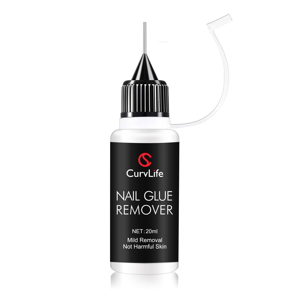 CurvLife quitapegamento 20ml para remover uñas con precisión