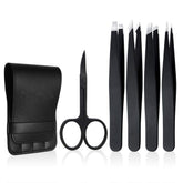 Cutygirl set de pinzas 5 piezas para cejas, precisión para definir contornos