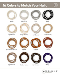 Cyndibands se mimetizan con el color del cabello para un acabado limpio.