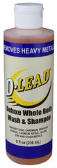 D-Lead Deluxe gel de ducha y champú para el cuerpo, piel suave y cabello limpio.