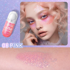DAGEDA brillo ojos y mejillas rosa para acentos luminosos.