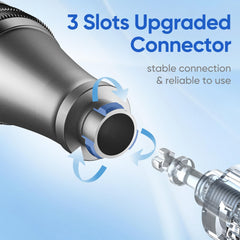 DAHOZE DermaStamp mango ergonómico para agarre cómodo y control precisa.