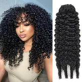 Daikemei Burmese Curly Bundles 16 pulgadas: rizos naturales que se mezclan con facilidad para un look realista.