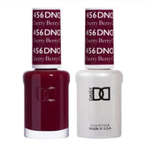 DAISY DND gel de uñas Cereza Berry con color intenso y cobertura duradera.