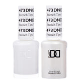 Daisy DND gel polish set blanco Frances 473 para un acabado duradero