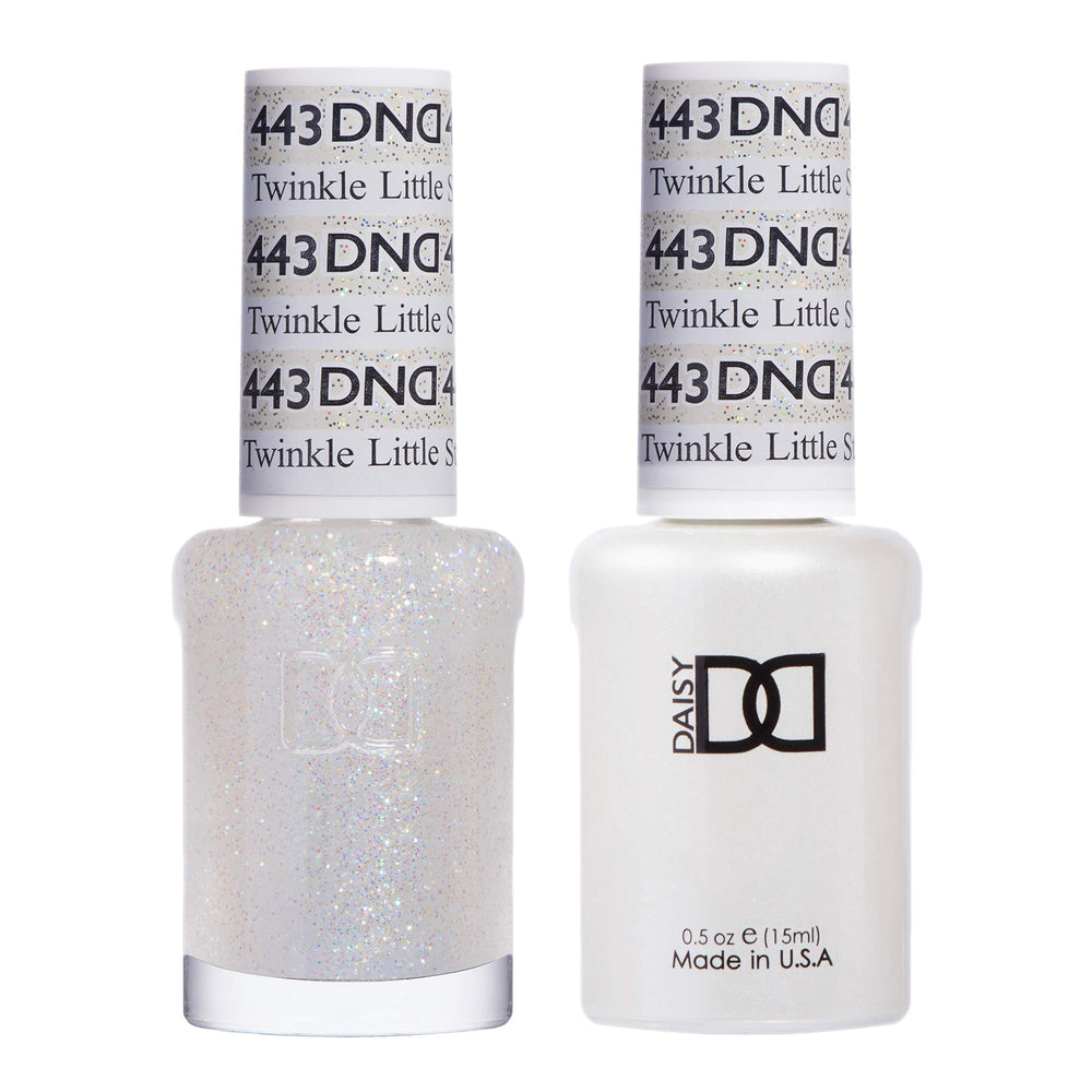 DAISY DND kit de uñas con purpurina estrellita brillante para decoración de uñas