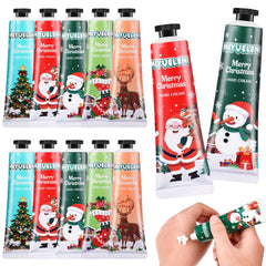 Cremas de manos Dansib conjunto navideño de 12 piezas para cuidado diario.