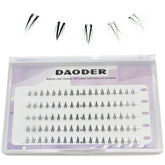 DAODER bottom-lash-clusters banda transparente para una aplicación discreta.