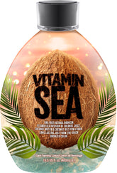 Vitamin Sea DARK TANS EXCLUSIVE: botella lista para bronceado en interiores.