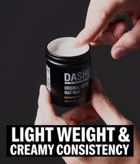 DASHU envase original de cera para cabello, fácil uso diario
