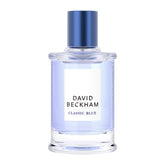 David Beckham Azul Clasico, frasco azul glaseado, ideal para uso diario.