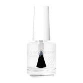 Dazzle Dry Base Coat in a clear bottle highlights fast-drying base for longer-lasting nails.