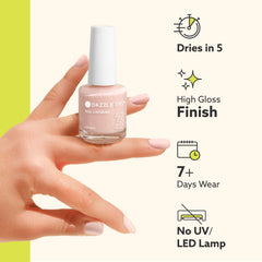 Dazzle Dry Top Coat protege la manicura hasta dos semanas