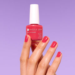 Dazzle Dry Lets Get Away, sistema de 4 pasos para uñas naturales y duraderas